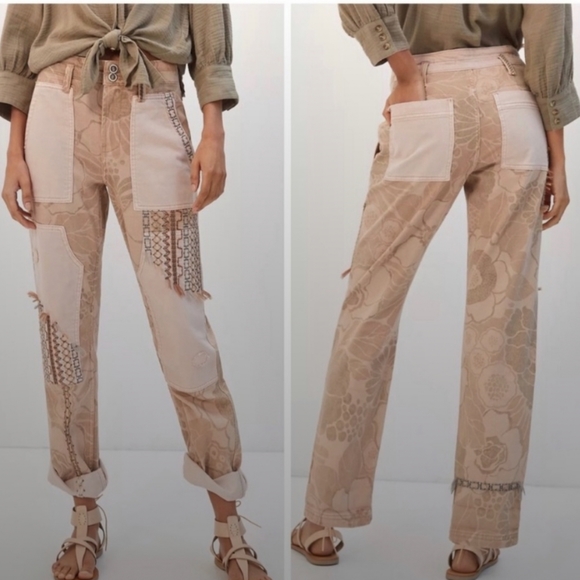Anthropologie Denim - Anthropologie Pilcro And The Letterpress Camp Wanderer Pants